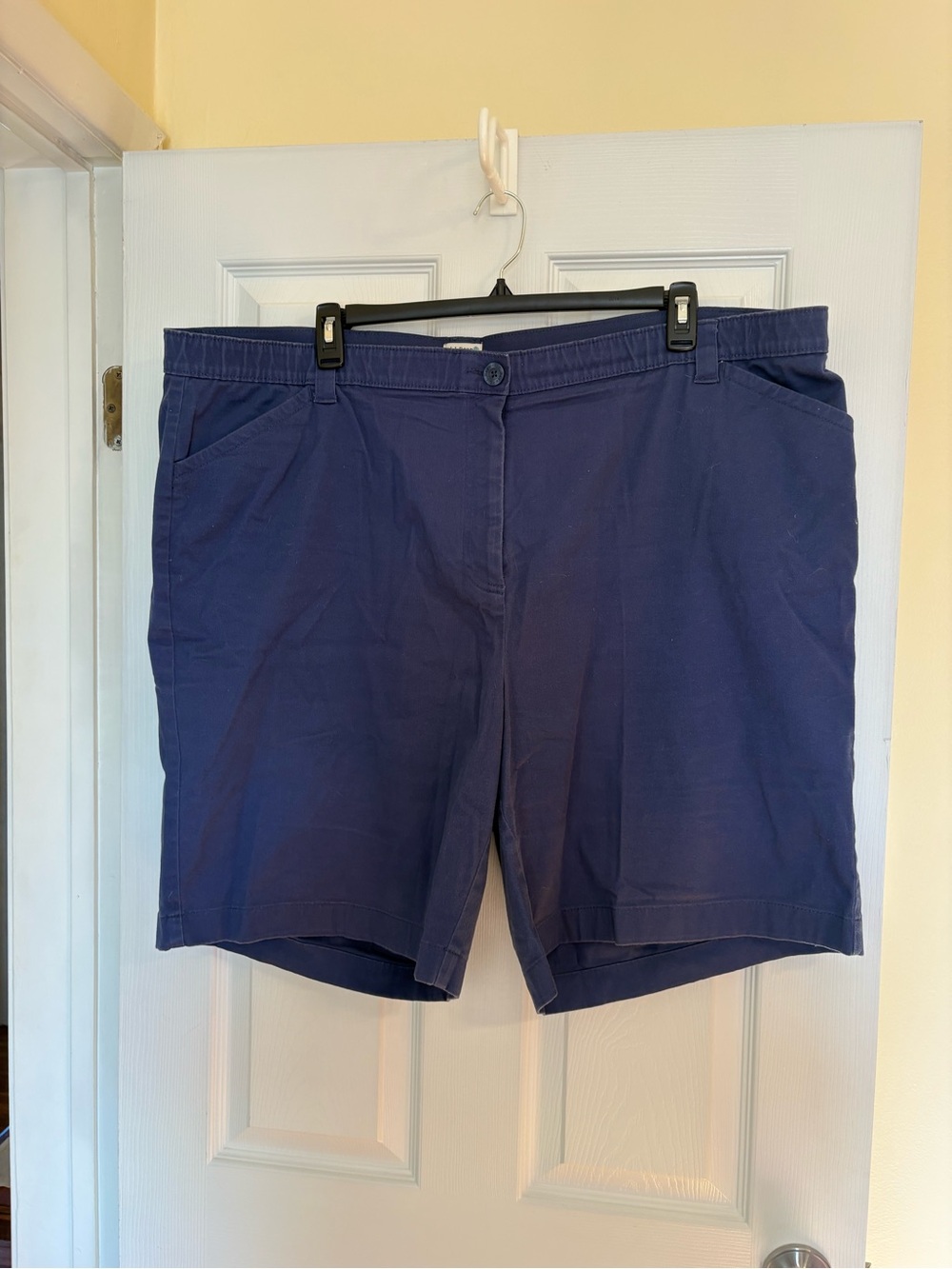 Navy Blue Casual Shorts